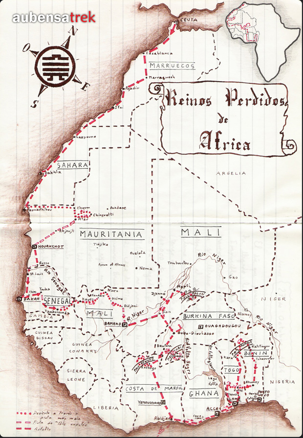 Ruta Reinos Perdidos de Africa